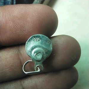 92.5 silver pearl pandent (चंद्रमा)