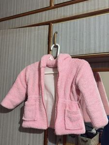 Cute Pink Fleece Jacket