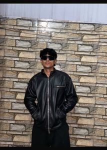 Stylish Black Faux Leather Jacket