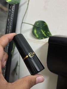 Black Lipstick with Gold Accent