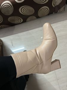 Chic Square Toe Block Heel Ankle Boots