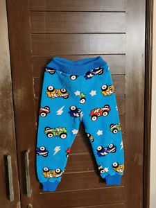 Cute Car Print Joggers for Kids