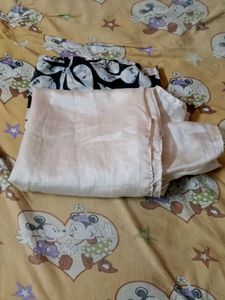 Elegant White Kurta with Black Border