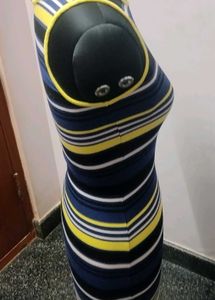 Striped Bodycon Dress