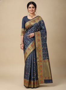 Banarasi Silk Saree With Blouse