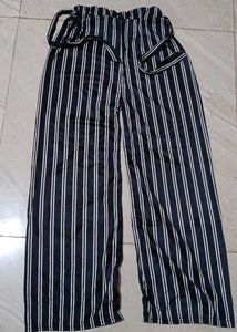 Striped Wide Leg Pants