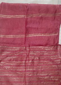 Elegant Pink Embroidered Unstitched Suit