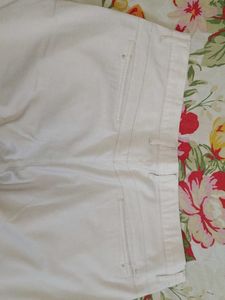 Cream Chinos pants