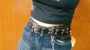y2k Double Prong Belt