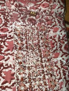 Beautiful Floral Print Kurta Set