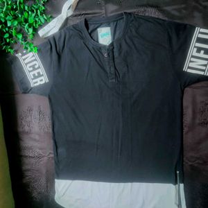 Stylish Men's Black T-Shirt