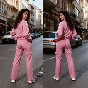 Pink 3in1 Style Tracksuit Set
