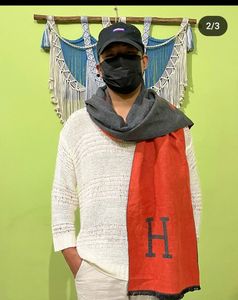 Hermes Double Face Unisex Stole