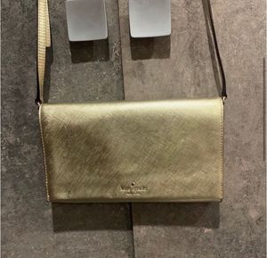 Authentic Kate Spade Crossbody Gold bag