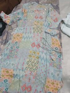 Embroidered Kurta with Palazzo n  inner