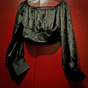 Black Crop Tops**
