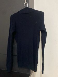 Classic Black Turtleneck Sweater