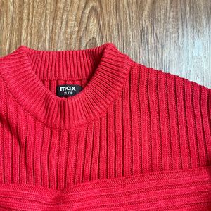 RED SWEATER