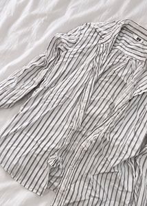 Classic Striped Button-Up Shirt
