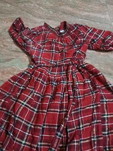 Red Plaid Dress