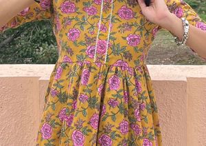 YELLOW SHORT TOP / KURTI