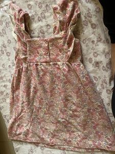 Cute Floral Ruffle Dress
