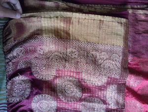 Chanderi silk saree