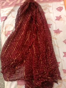 Maroon Dupatta