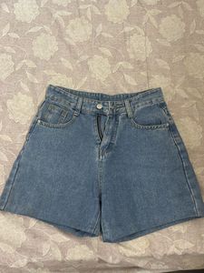 Light Wash Denim Shorts