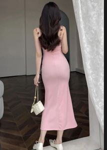 Pink Floral Corset Dress