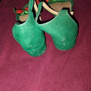 Cute Green Shoes For Women