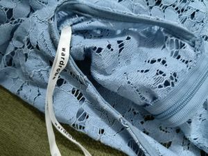 Light Blue Lace Dress