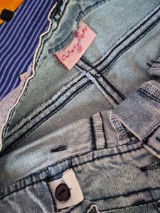 Cutecumber Girls jeans with adjustable waistLight