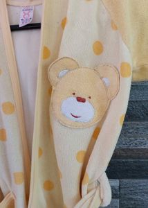 Cute Yellow Bath Robe