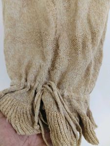 Cozy Knit Tank Top with Drawstring Waist