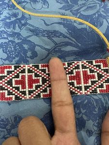Beaded Ethnic Choker Necklace