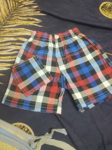 combo Red Plaid Baby Outfit