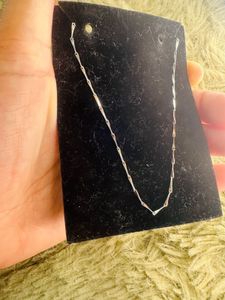 Elegant Silver Chain Necklace