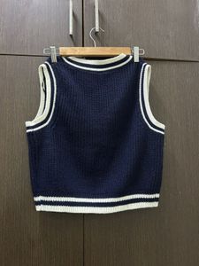 Chic V-Neck Knit Sweater Vests (Set of 2)