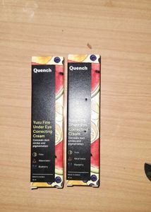 2 pack- Quench Yuzu Fine Under Eye Cream