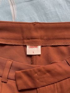 Premium Stylish Brown Pleated Trousers