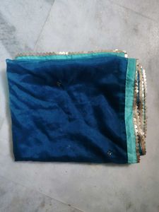 Vibrant Pink Dupatta with Sequins