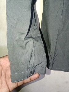 Classic Grey Long Sleeve Top
