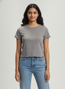 Grey Basic T-Shirt