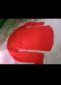 Freedelivery🥳New Pure Cotton Red Shirt