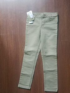 Khaki Slim Fit Pants