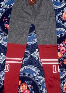 Stylish Grey &amp; Maroon Jagging