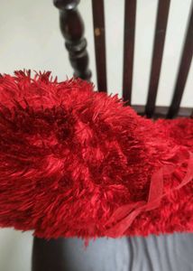 Shiny Red Heart Pillow - Gift it - BIG ONE