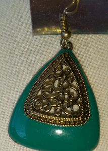 Green Earrings