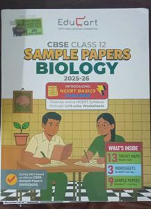CBSE Class 12 Biology Sample Papers 2025-26